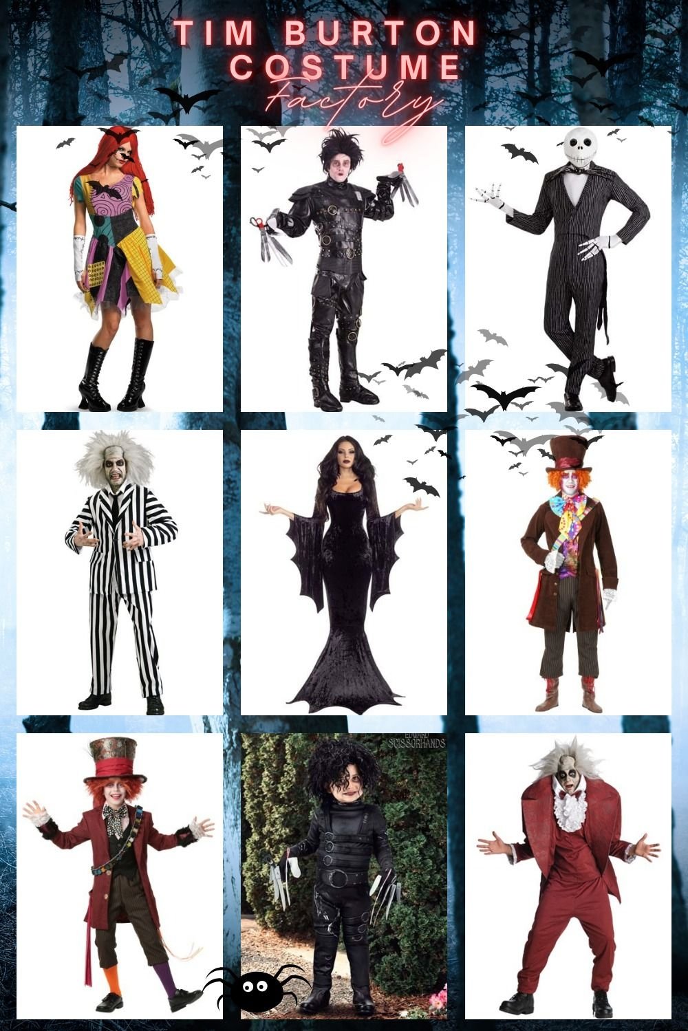 Tim Burton Costumes Collection