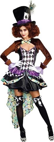 Dreamgirl Adult Mad Hatter Costume for Women