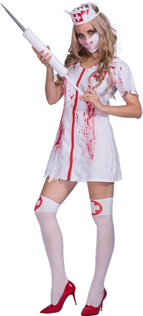 Bloody zombie nurse Halloween costume under $25